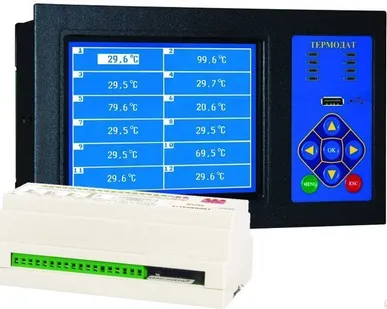 фото Прибор Термодат-29К5/2Р/485/4М/F-РВ/8УВ/8Р/8Р
в