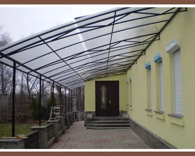 фото Входные группы, козырьки, навесы