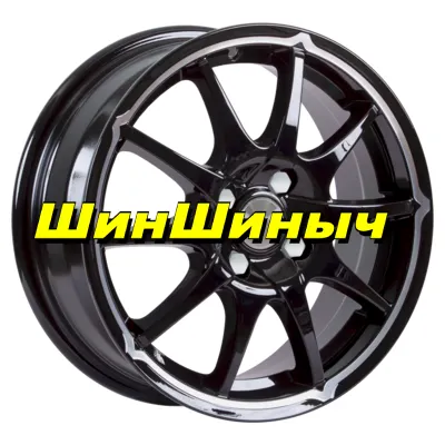 Фото №0 6x15/4x100 ET38 D67,1 Джокер Антрацит-алмаз