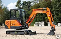 фото Аренда мини-экскаватора CHitachi zx 27u-3