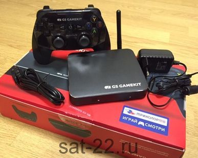 фото Игровая приставка с функцией приема цифрового спутникового телевидения GS G