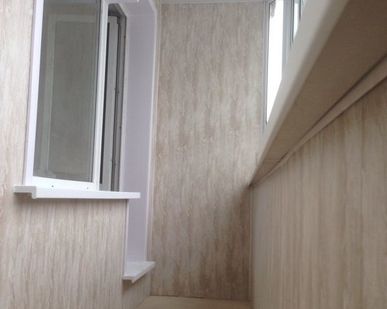 фото Утепление Г образный балкон с выносом по фронту
