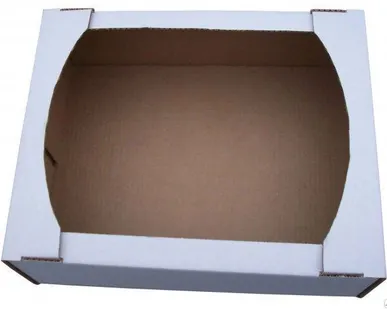 фото Телевизор (гофролоток) 390*280*110 неусиленный (беленый, бурый)