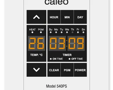 фото Терморегулятор CALEO 540PS накладной цифровой, 4 кВт
