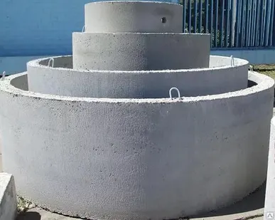 фото Кольца колодезные с установкой