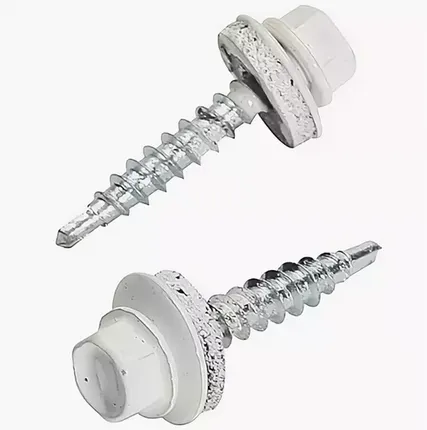 Фото №0 Саморез кровельный 4,8*29 RAL 9003 (сигнальный белый)