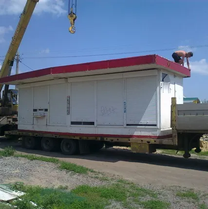 Фото №0 Перевозка киосков