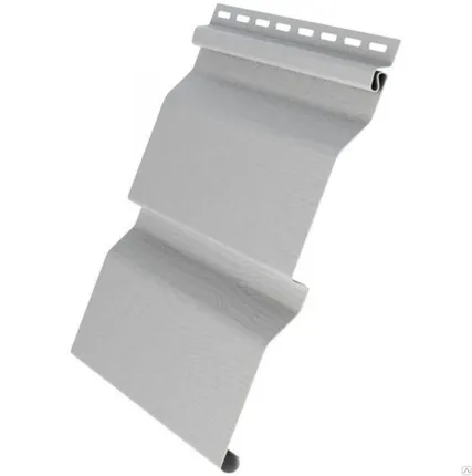 Фото №0 Сайдинг GL Amerika D4, ширина 203 мм., длина 3 м, серый