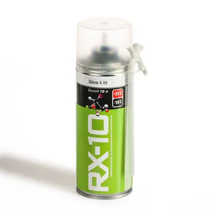 Фото №0 Пена монтаж бытовая RX-10 290мл всесезон Тегра