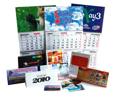 Фото №0 Изготовление календарей типография