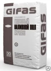 Фото №0 Пол наливной самонивелирующий Gifas Express 30кг (аналог "Экопол"),меш