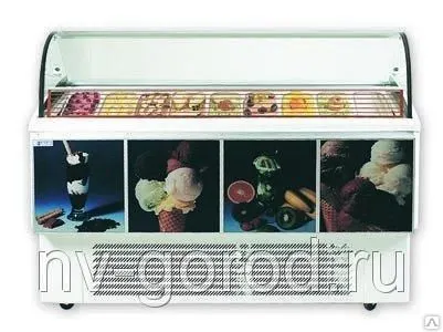 Фото №0 Витрина для мягкого мороженого Ugur R 9 B (крашеный корпус)