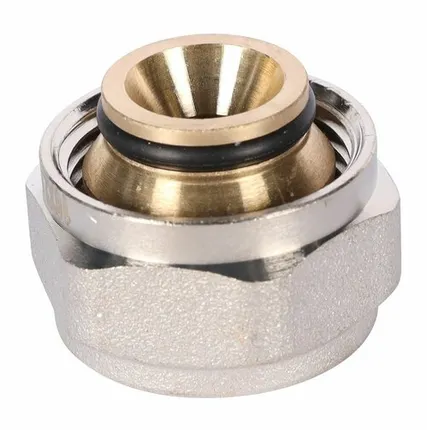 Фото №0 Фитинг компрессионный ROMMER евроконус для труб PEX-AL-PEXc 16х2,6х3/4