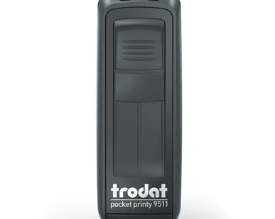 фото Печати-С 9511 TRODAT POCKET PRINTY КАРМАННЫЙ ШТАМП 38х14мм (Черный, Синий)