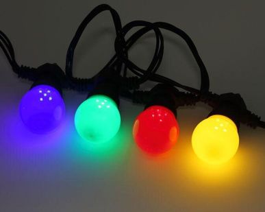 фото Гирлянда "Белт Лайт" 5м 15LED шаг 30см мультиколор 220В каучуковая изоляция IP65 ЭРА Б0047953