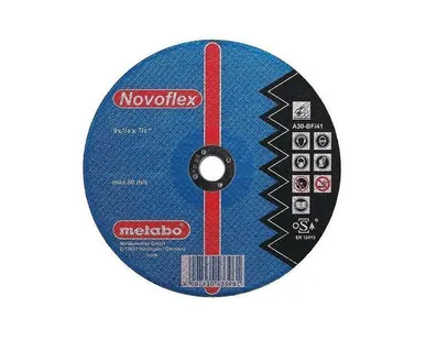 фото Круг отрезной по металлу 230х3,0x22,23 мм. Novoflex Metabo 616477000