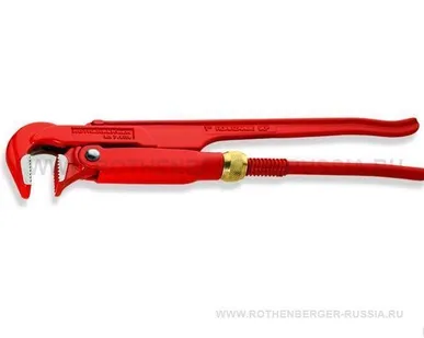 фото Шведский газовый ключ 90°, Ø 2“, L 20“