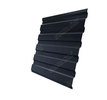 Фото №0 Профнастил С20А Grand Line 0,5 Atlas RAL 7024 мокрый асфальт