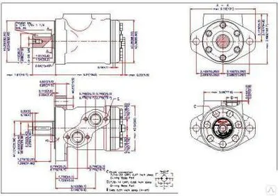 Фото №0 Героторный гидромотор 151-7080 OMP 25 Sauer-Danfoss контейнеровоз Скания