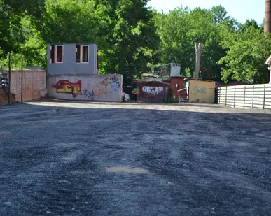 фото Устройство площадок из асфальтовой крошки