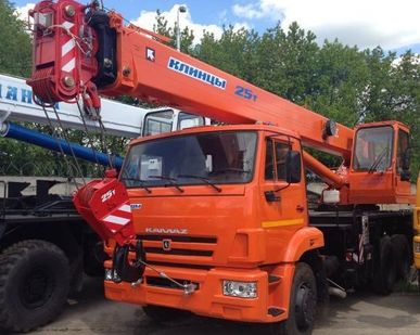 фото КС 55713-1К-1 автокран 25т. (КАМАЗ-65115) ЕВРО-4