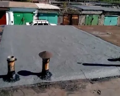 фото Ремонт крыш гаражей