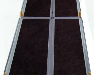 фото Пандус для инвалидов складной 4-х секционный, шир-70-77мм. длина-2440мм