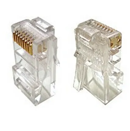 Фото №0 Коннектор RJ-45 категория 5 (Упаковка 100 штук)