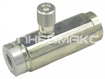 фото V0581/C_VRFU 90/C 1/4"_VRC01 - Регулятор расхода одностороннего действия трубного монтажа, G1/4", 10л/мин, 250бар