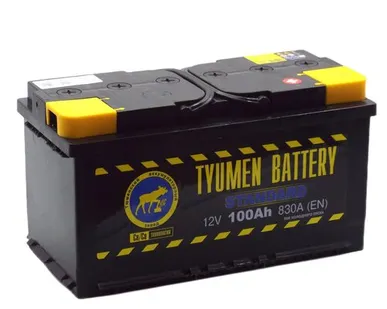 фото Аккумулятор Тюмень Standard 100 Ач о.п.