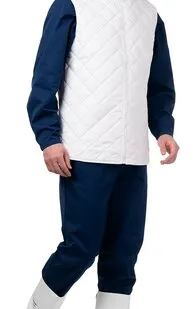 фото Жилет утепленный «Фридж» белый