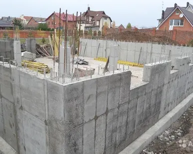 фото Монолитные стены