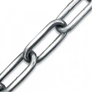 Фото №0 Цепь сварная длиннозвенная, оцинк. LLC 2 (Д)