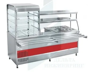 фото Прилавок-витрина холодильный ПВХМ-70КМУ Нерж.