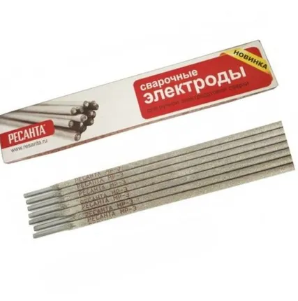 Фото №0 Электроды сварочные Ресанта МР-3 /2,5мм - 1кг/