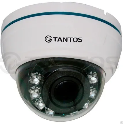 Фото №0 Купольная AHD видеокамера 1.3 Mp TSc-Di960pAHDv (2.8-12)