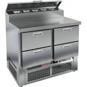 фото Стол холодильный для пиццы HICOLD PZE2-22/GN (1/6H)