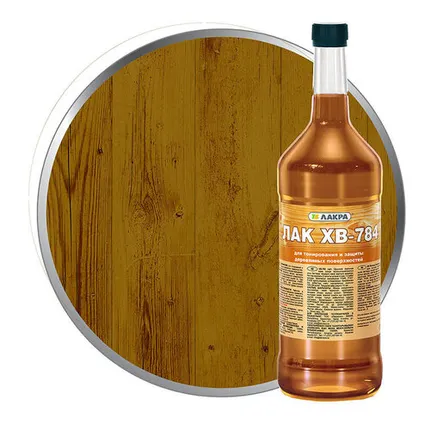 Фото №0 Лак ХВ-784 Лакра Дуб 0,5 л
