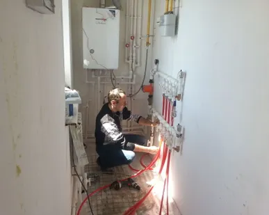 фото Монтаж систем отопления