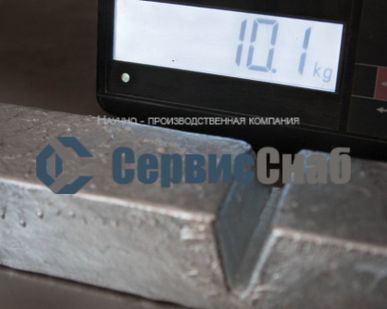 фото Цинк Ц1 чушка