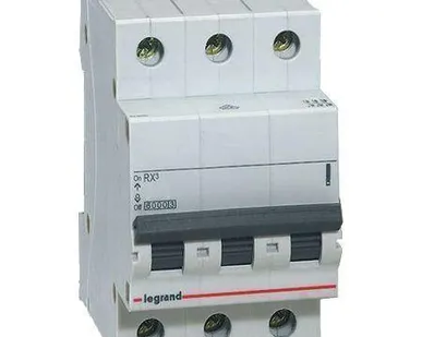 фото Выключатель автоматический 3п 16А С 4,5кА RX3 Legrand