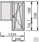 Фото №0 Балконный блок Montblanc Thermo отделка пластик