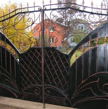 Фото №0 Кованые ворота