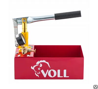 Фото №0 Ручной насос для опрессовки труб Voll 25 бар