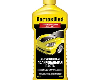 фото Абразивная полировальная паста Doctor Wax, 300 мл, DW8287