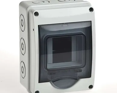 фото Бокс ОП Тусо 3мод. IP65 с верт. двер. Рувинил 69003