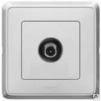 фото Cariva бел. Розетка TV проходная, мех-м, 773680 Legrand