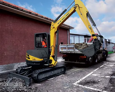 фото Мини экскаваторы New Holland E45B SR.