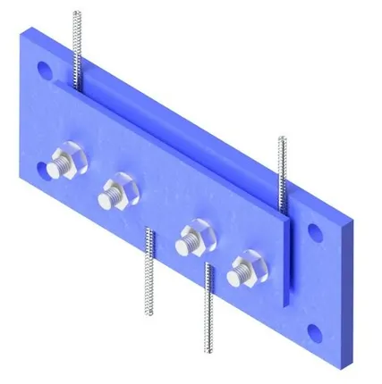 Фото №0 Кронштейн для фиксации тросов гимнастических колец