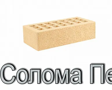 фото Кирпич КР-л-пу 250х120х65/1НФ/200/1,4/100 200 соломенный Пена